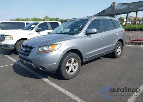 2008 Hyundai Santa Fe Gls from USA, damaged, VIN 5NMSG13D48H196853